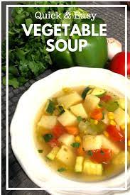 This Easy Vegetable Soup Is Made With Fresh Vegetables From The Farmers Market And Knorr Delicious And Eas Easy Vegetable Soup Homemade Soup Easy Soup Recipes