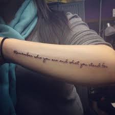 How wonderful life is, now you're in the world. Quote Tattoos For Forearm Novocom Top