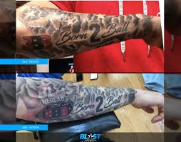 Lonzo covers up big baller brand tattoo. Lonzo Ball Covers Up Big Baller Brand Tattoo Amid Drama With Family Business