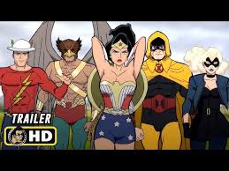 The voice cast includes matt bomer as flash ii, stana katic as wonder woman, elysia rotaru as black canary, chris diamantopoulos as steve trevor, omid abtahi as hawkman, matthew mercer as. Justice Society World War Ii 2021 Trailer Hd Dc Universe Animated Movie