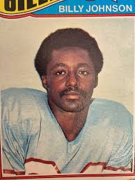 Billy Johnson football card