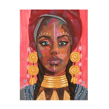 Annie Warren 'Ornament Empress I' Canvas Art