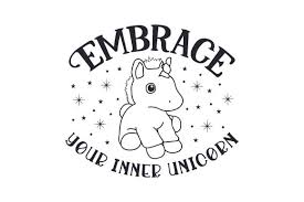 Download Embrace Your Inner Unicorn Svg Cut File By Creative Fabrica Crafts Creative Fabrica PSD Mockup Templates