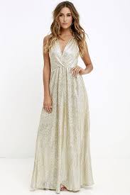 All That Shimmers Is Gold Light Gold Maxi Dress In 2020 Maxi Dress Gold Maxi Dress Taupe Maxi Dress