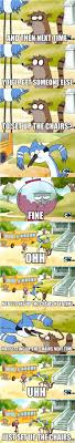 Not Setting Up The Chairs Next Time Regular Show Shows Regular