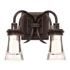 Rustic Vanity Lights Dover 2 Light Vanity Lamp In Stock Ready To Ship