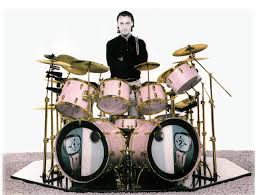 Bonhams : Neil Peart'S Chrome Slingerland Drum Kit Used With Rush From  1974-1977.