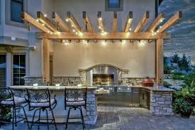 Top 60 Best Outdoor Kitchen Ideas Chef Inspired Backyard Designs Outdoor Kitchen Lighting Outdoor Kitchen Design Outdoor Patio Lights