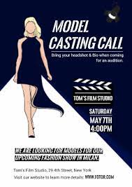 Open call definition, an audition, especially for actors or dancers, open to anyone wishing to try out. Online Casting Call Poster Template Fotor Design Maker