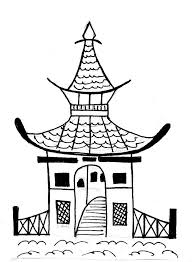 A Pagoda By Barrymonster On Deviantart Asian Art Projects Chinese Pagoda Pagoda