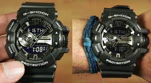 Review Jam Casio G Shock Ga 400gb 1a Elegan Dan Tangguh Dengan Kombinasi Hitam Dan Silver G Shock Casio G Shock Casio