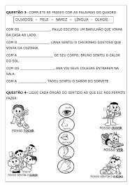 Exercícios para os auxiliar os alunos na fase inicial da escola para que possam desenvolver melhor. Atividades De Ciencias 2Âº Ano