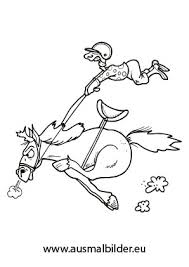 Ausmalbild Rasendes Pferd Zum Ausdrucken
