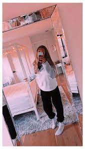 Vsco Girl Bedroom Mirror Selfie Cute Cool Decoration Ideas Aesthetic Winter Fall Style Inspo Outift Cool In 2021 Cute Lazy Outfits Teenager Outfits Cute Comfy Outfits