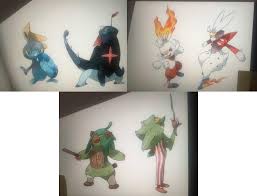 Pokemon sword and shield evolutions. Spoilers Claimed Second And Final Evolutions Of The Gen 8 Starters Starter Evolutions Pokemon Anime