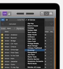 Use Drummer Loops In Logic Pro Apple Support