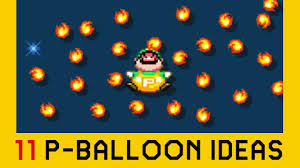 It also makes you feel fuller faster. 11 Ideas With The P Balloon Part 2 Super Mario Maker 2 Youtube