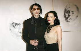 The couple got married in a home ceremony in november 2005, followed by a lavish second wedding days later in. Dita Von Teese Speaks Out On Marilyn Manson Abuse Allegations
