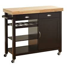 martha kitchen cart wenge/natural
