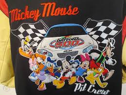 Bayne's victory is widely regarded as one of the biggest upsets in nascar history. Daytona 500 Reversible Leather Jacket Mickey Mouse Disney Nascar Racing Nwt Cool 434304709