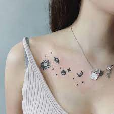 20 Creative Collar Bone Tattoos With Statement Making Style That S Above The Rest Collar Bone Tattoo Dainty Tattoos Collar Bone Tattoo Quotes