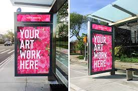 Download Free Nyc Bus Shelter Mockup Psd On Behance