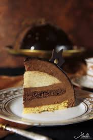 Dome Etoile Schokoladentorte Sternenkuppel Schokoladen Torte Schokoladentorte Gefrorene Desserts