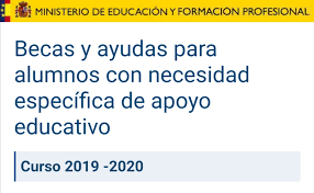 Resultado de imagen de becas y ayudas alumnos acnee