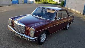 Back in the day, the press called it the wolf in sheep's clothing. the top speed was redline limited at 6,000 rpm to 260 km/h (~160 mph. Mercedes W 115 220 Diesel 1972 Classic Car Review Youtube