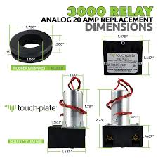 Current flowing through the coil of the relay creates a magnetic field which. 3000 Relay 2 Wire Low Voltage Analog Replacement Relay