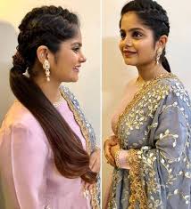 Flowers and indian wedding go side by side. 15 Latest Indian Braid Hairstyles For Women Styles At Life