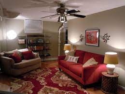 Designing a home is always very enjoyable experience especially when you dare to do that different from the others. Cozy Living Room With Red Couch Red Couch Living Room Red Sofa Living Room Red Sofa Decorating