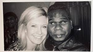 Olivia Newton-John and Gurrumul met in New York, at the Waldorf one late  night, with others including Mark Olive(background). Gurrumul thought the  world of her and this meeting was a highlight of
