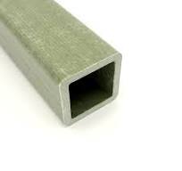 1" On-Side Fiberglass Square Hollow Tube - 8-foot