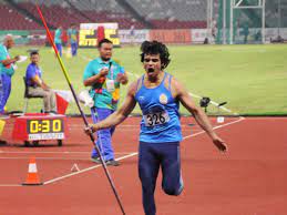 Neeraj chopra vsm is an indian track and field athlete and a junior commissioned officer in indian army who competes in the javelin throw. Tokyo Olympics Neeraj Chopra Is Good But Tough For Him To Beat Me Says Johannes Vetter Tokyo Olympics News Times Of India