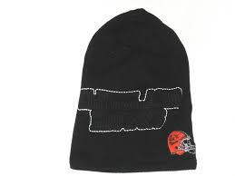 Era 9fifty las vegas raiders trucker snapback hat (black/silver) nfl cap. Bubba Ventrone Sideline Worn Signed Official Black Cleveland Browns Reebok Beanie Hat Big Dawg Possessions