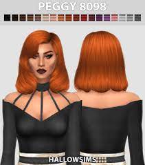 Shoulder Length Hair For The Sims 4 Spring4sims Sims Hair Sims 4 Clothing Sims 4
