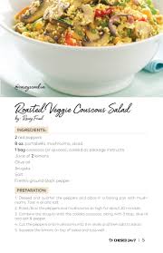 Toss to combine then stir into couscous and mushroom mixture. Roasted Veggie Couscous Salad Couscous Salad Stuffed Peppers Veggies