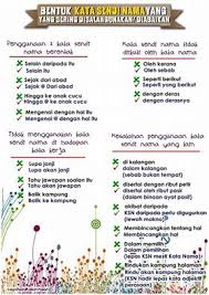 Contdict.com > indonesian english online translator. Bm Kata Sendi Nama Yang Sering Disalahgunakan Life Long Sharing