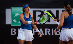 09.08.97, 23 jahre weltrangliste damen: Dupla De Luisa Stefani Avanca As Quartas Do Wta De Estrasburgo