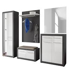 Zudem führen wir unterschiedliche stile. Garderobenset Bettna 5 Teilig Kaufen Home24 Garderoben Set Garderobenset Garderobe