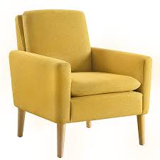 20 best upholstered chairs for the living room, bedroom, and beyond. Lohoms Modern Accent Fabric Chair Single Sofa Comfy Upholstered Arm Chair Living Room Furniture Mustard Yellow Buy Online In Guernsey At Guernsey Desertcart Com Productid 72746876