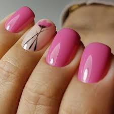 I have been asked to make tutorial about how to do the nails, i have on i will use the simple flower to try nail polish for the first time. Glamorous Nail Art Design For Spring With Pink Flower Spring Nail Art Nail Designs Spring Pink Nails