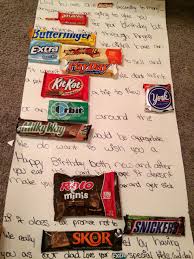 Dads can be notoriously difficult to shop for, especially if yours doesn't often offer any hints. Perfect Present For Dad S Birthday Best Mothers Day Cards Candy Bar Sayings Dad Christmas