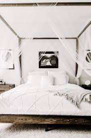 Thank you so much for checking out this. Diy Canopy Bed Crafted By The Hunts Canopy Bed Frame Canopy Bed Diy Modern Canopy Bed