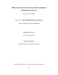 Bab 4 badan perundangan by nasywah79 175948 views. Pdf Kewujudan Institusi Fatwa Hazirah Najmuddin Academia Edu
