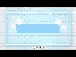 Free Intro Template No Text Cute Template For Blue Lover Cute Intros Youtube Anime Wallpaper Live Youtube Banner Backgrounds Intro Youtube