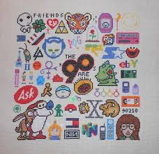 This extremely helpful video explains precisely how it's done, and will help you get. I Love The 90 S Cross Stitch Pattern The 90 S Are Etsy Cross Stitch Patterns Embroidery Patterns Vintage Embroidery Patterns