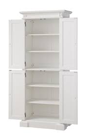 Home Styles 5004 692 Americana Pantry Storage Cabinet White Finish White Pantry Pantry Storage Cabinet White Storage Cabinets