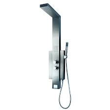 Pfister 016 900sp 16 Series Vertical Shower System With Single Function Showerhead Bathroom Shower Panels Shower Panels Shower Systems